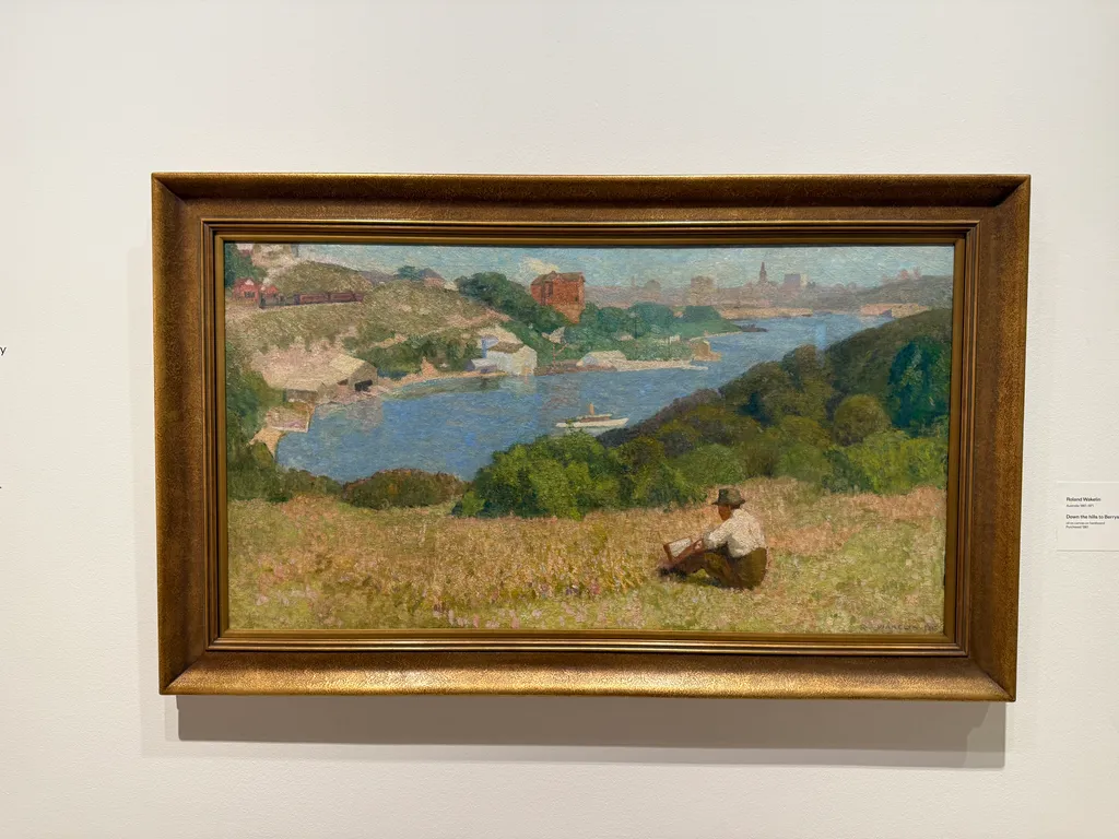visiting Gallery NSW