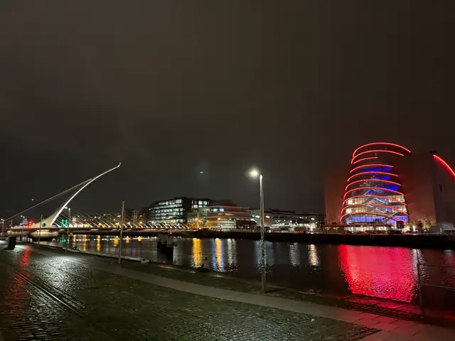 the Liffey in Dublin