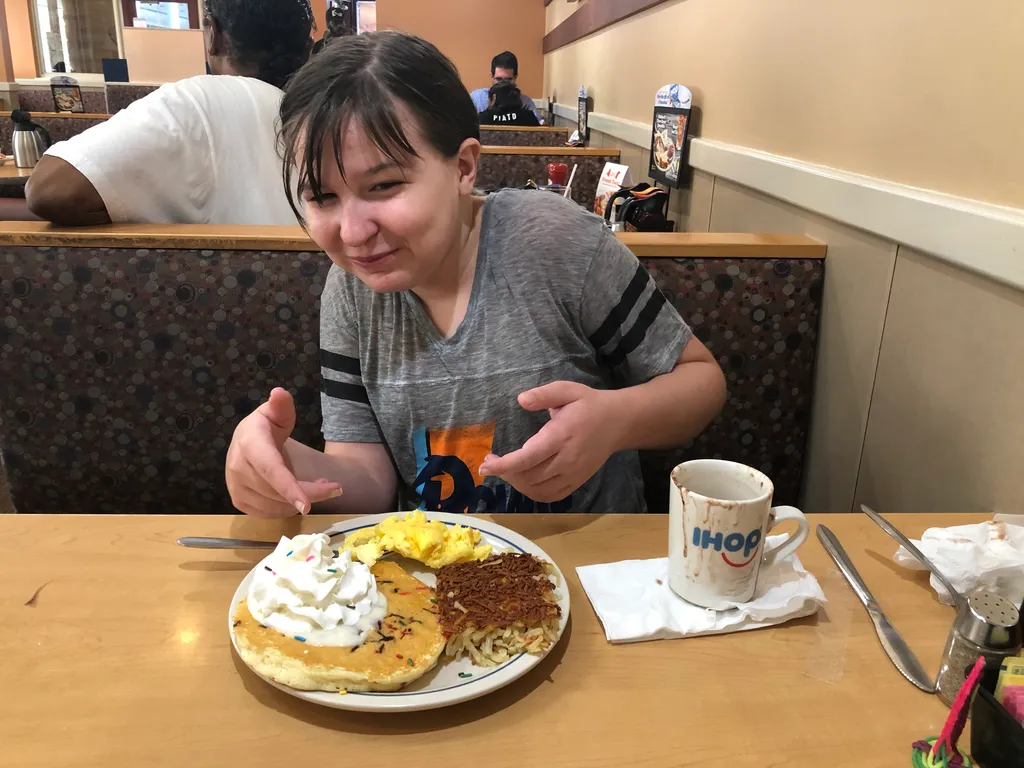 Marty loves IHOP