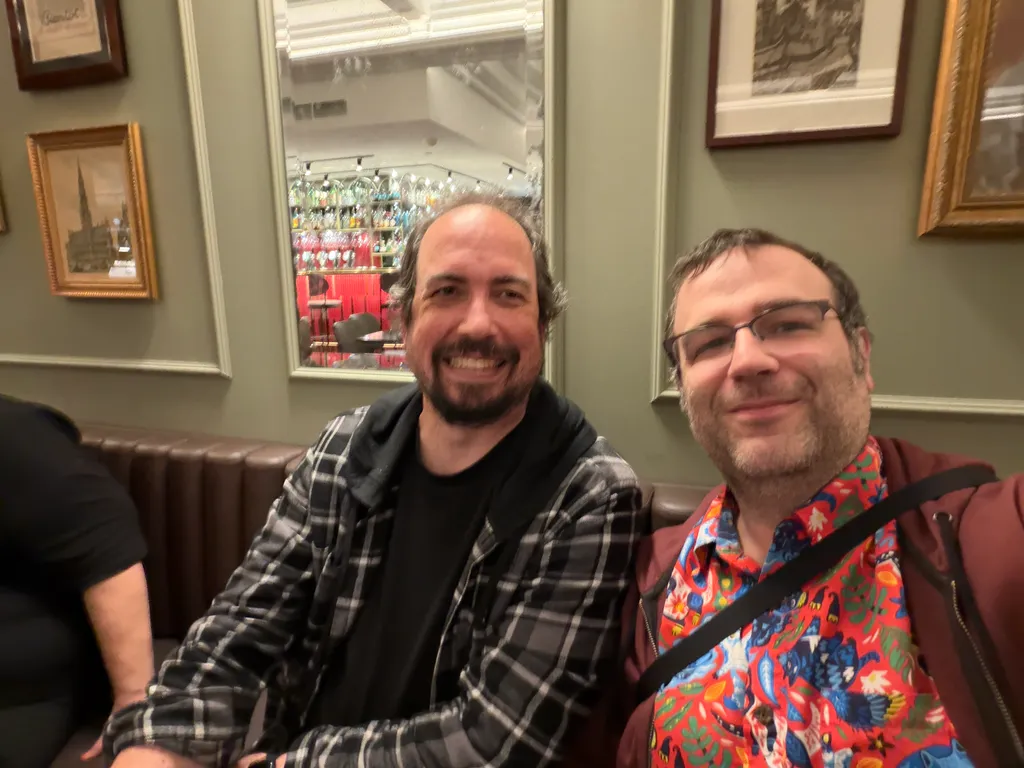 dinner with Chris