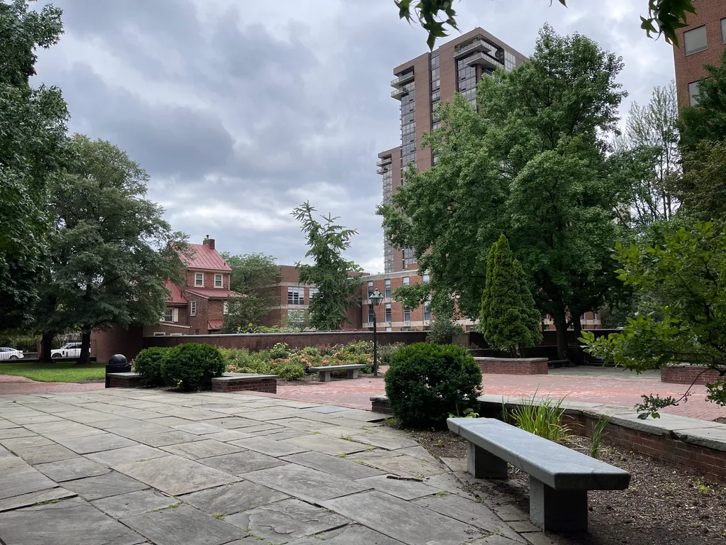 the rose garden