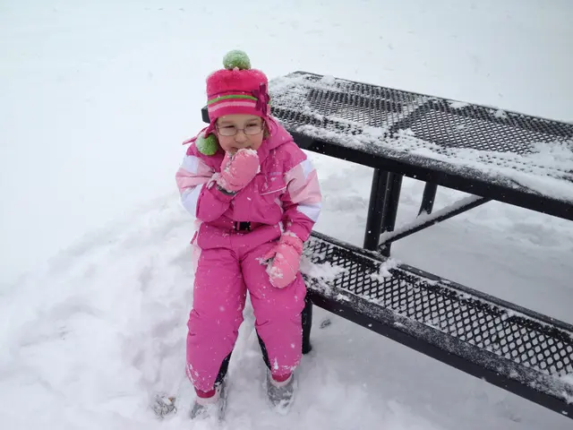 Martha eats snow