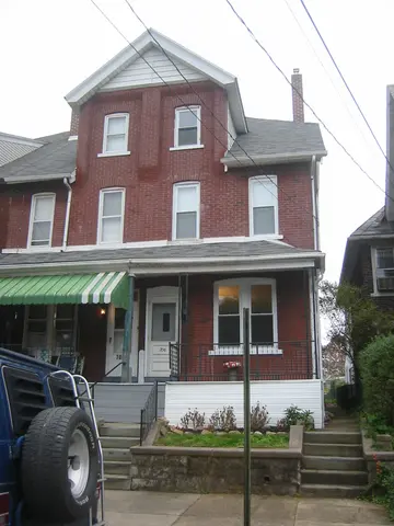 our house, from the west