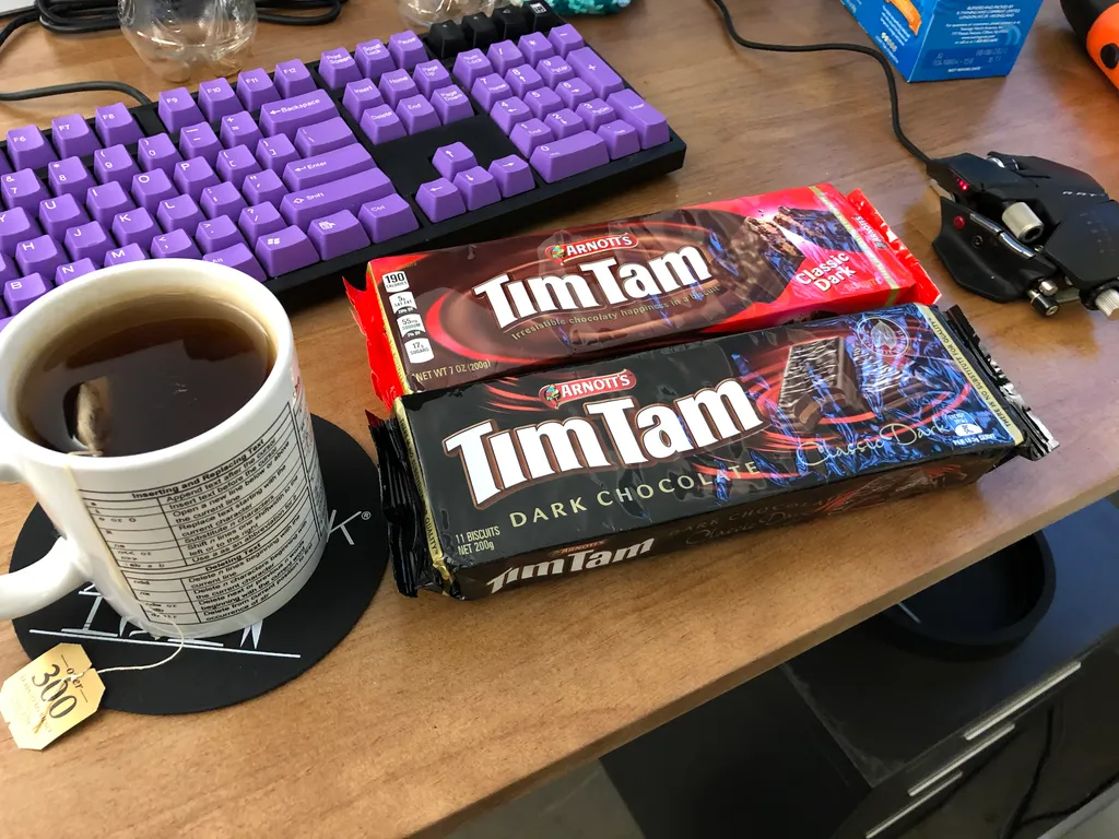 American vs. Australian Tim-Tam taste off