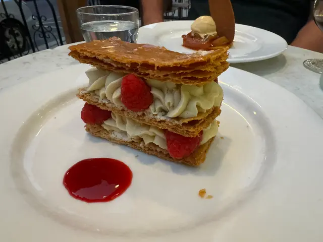 mille-feuille at Bistrot La Minette