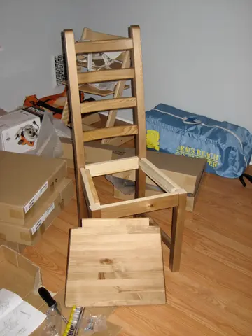 almost-complete chair