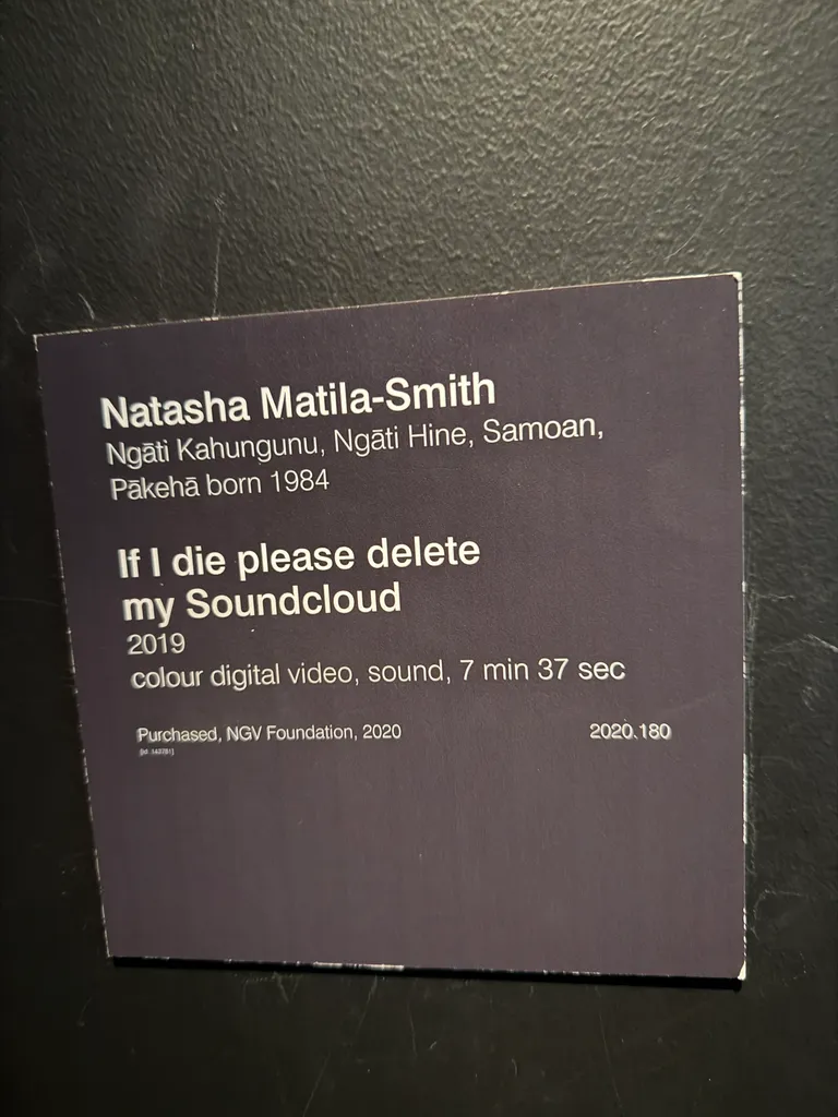 visiting the NGV