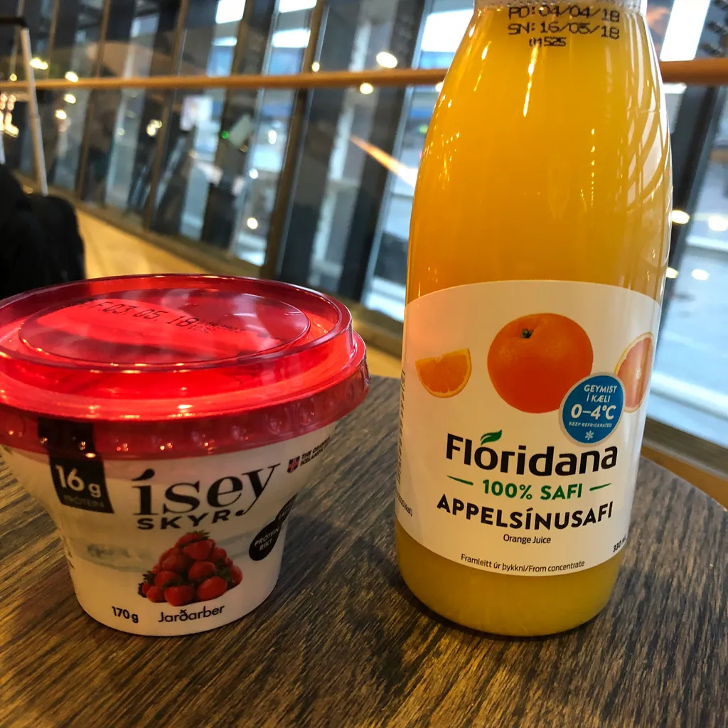 breakfast in Iceland