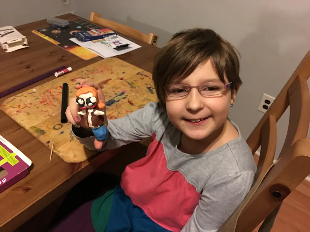 tiny sculpey brownie