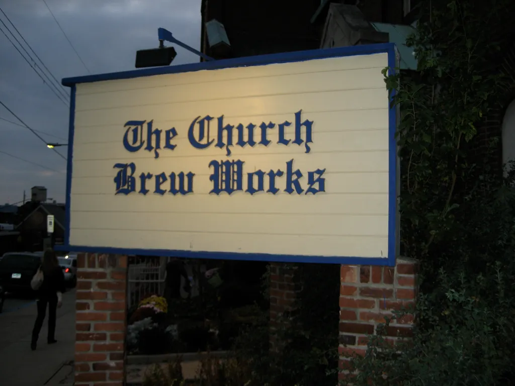 church brew works sign