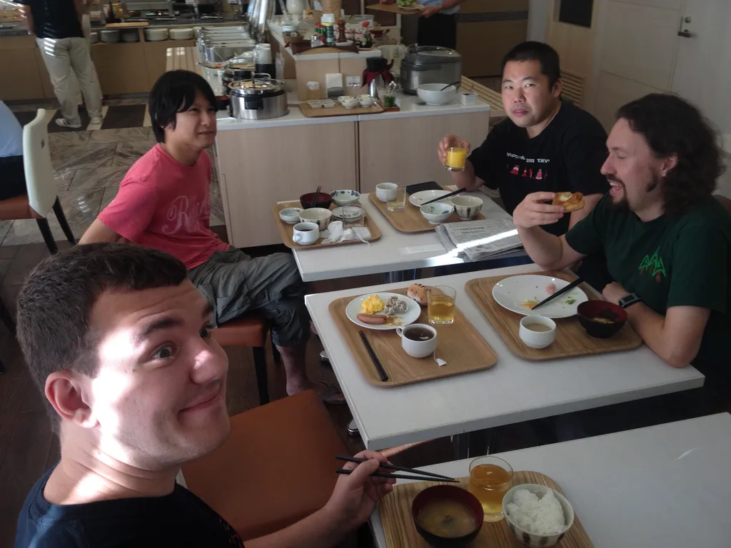 the conference hotel crew