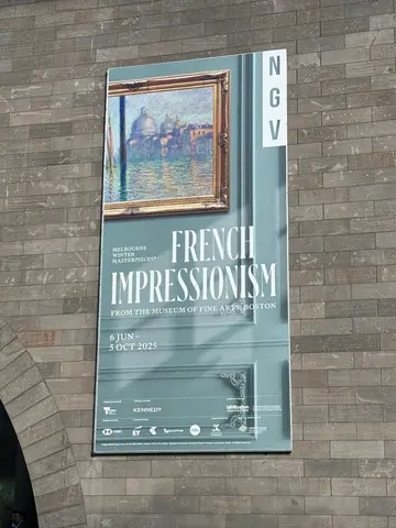 visiting the NGV