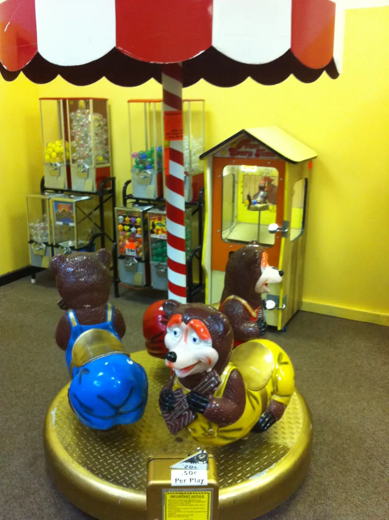 depressing games at the depressing mall