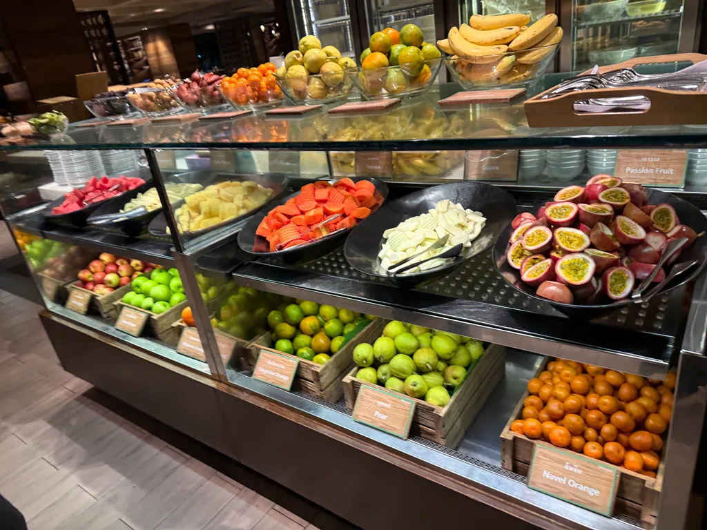 Bangkok Marriott Marquis breakfast