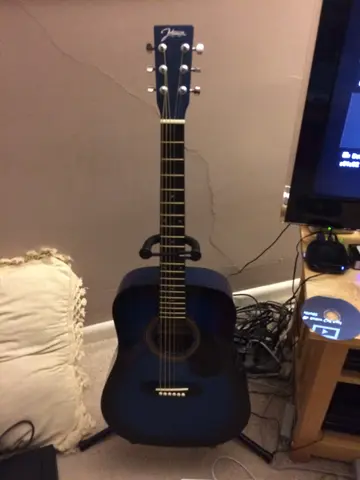 the guitar