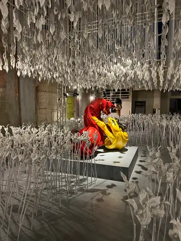 weird sculpture exhibit
