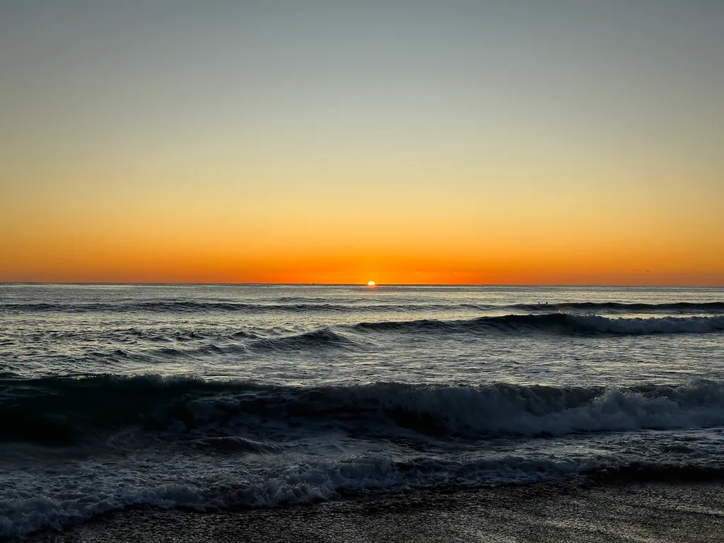 Manly beach sunrise