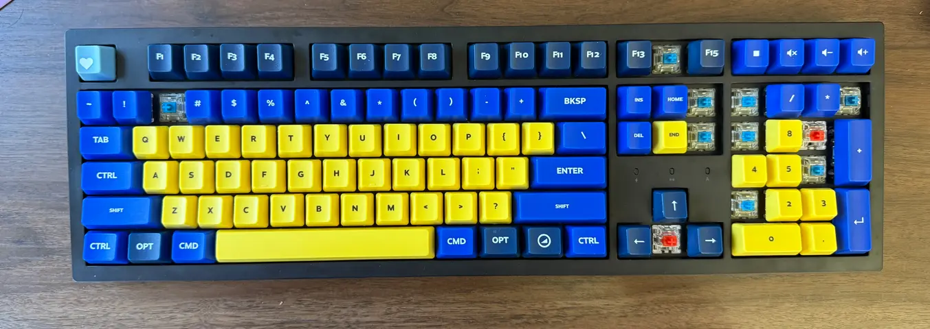 a keyboard with switches not working