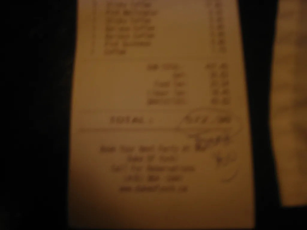 the bill at the duke of york