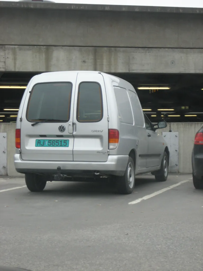 VW Caddy: first funny car seen in Oslo
