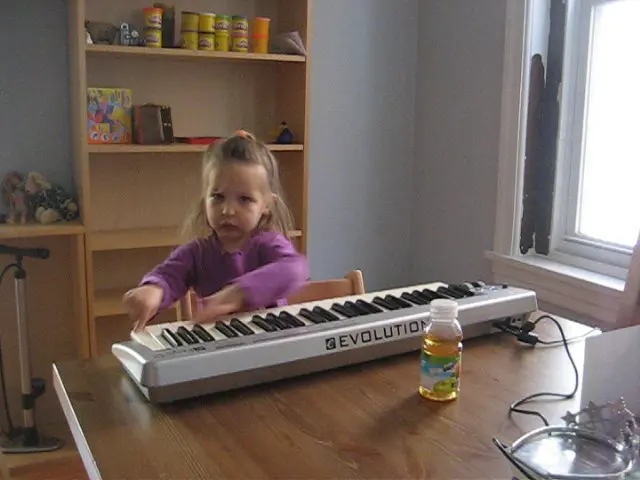 martha plays the piano