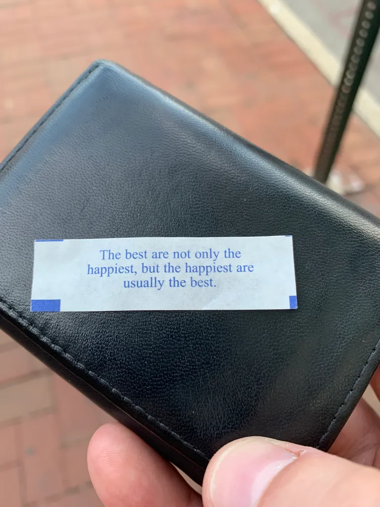 gotta love a good fortune cookie
