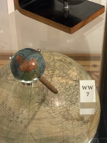 globe museum: a tiny tiny globe
