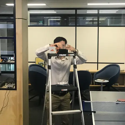 high tech photo setup