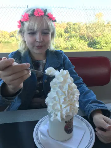 this is why she loves Waffle House