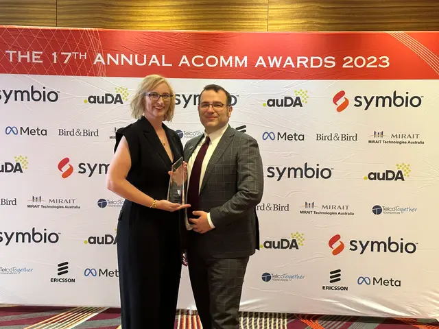 we won an award!