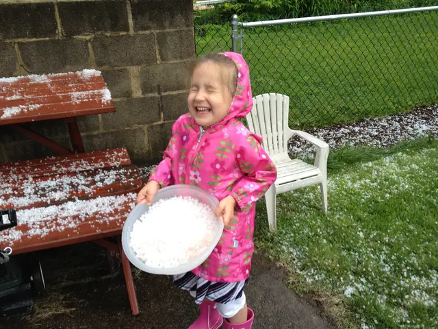 surprise hailstorm!
