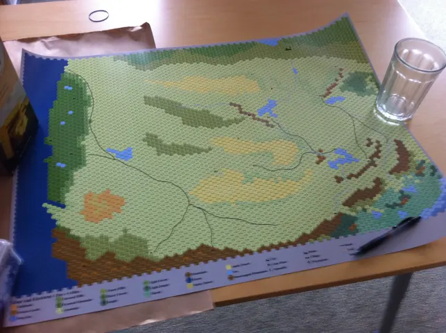 the ol' D&D map