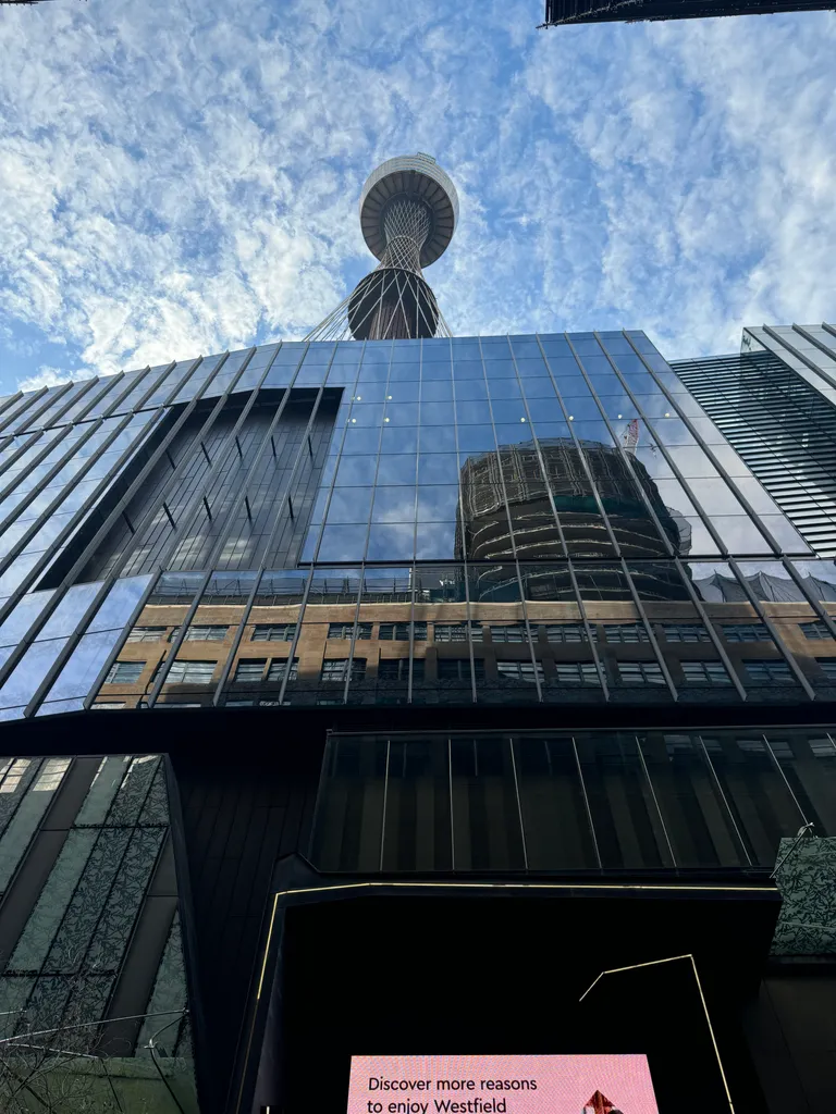 Centrepoint Tower up close