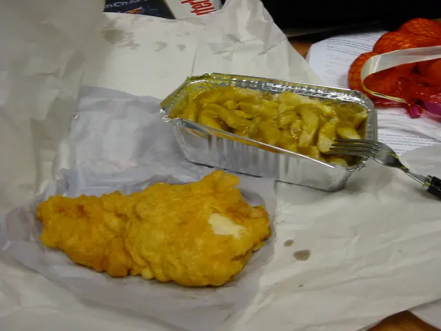 fish and curry chips