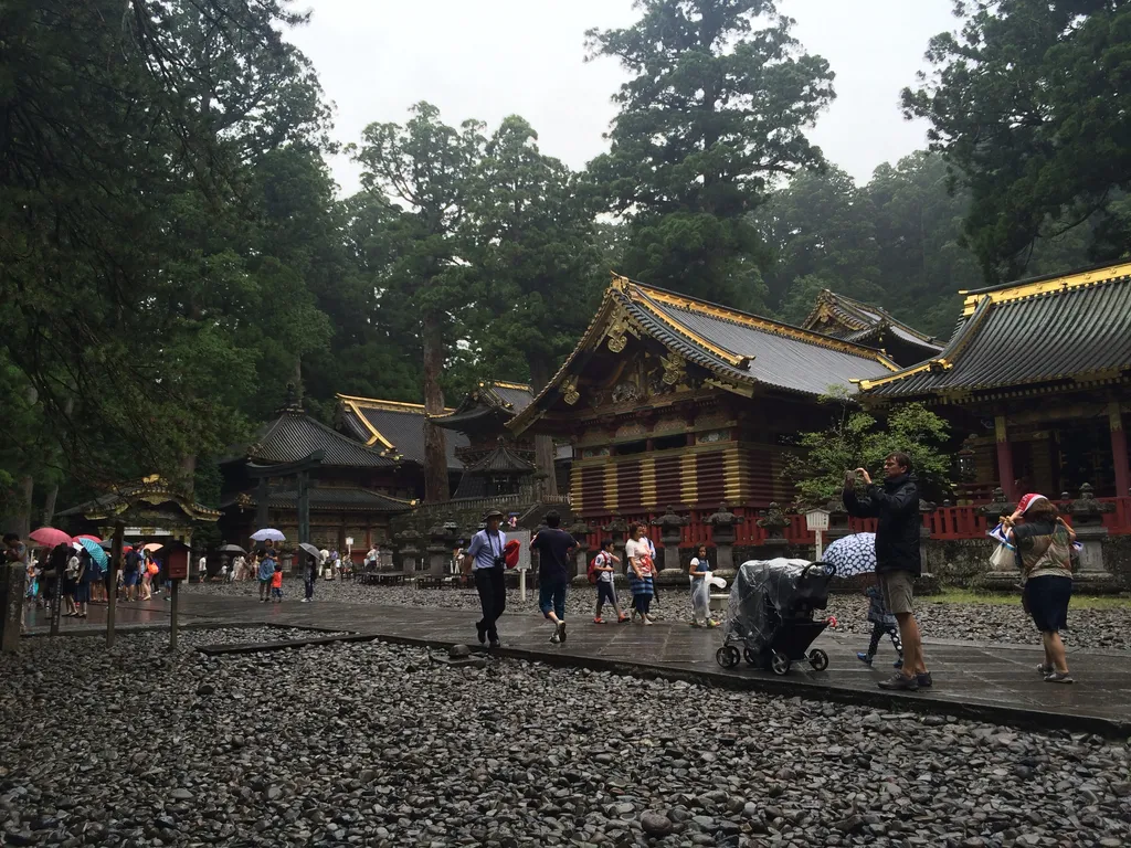 Nikko shrines and buildings