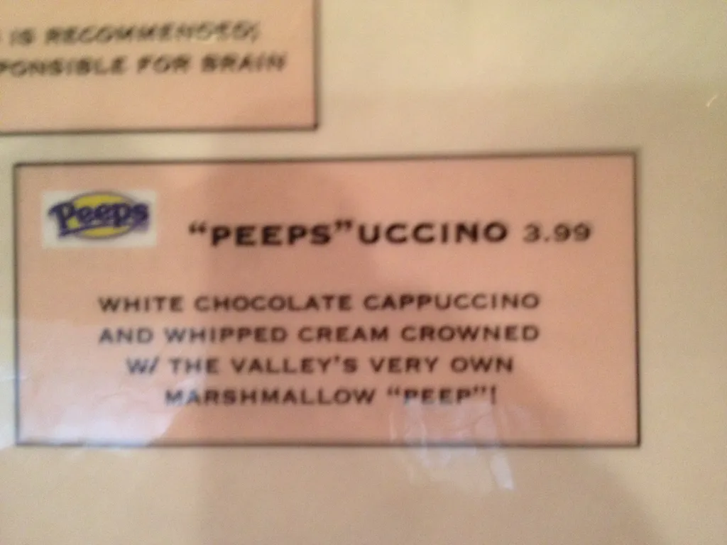"peeps"uccino