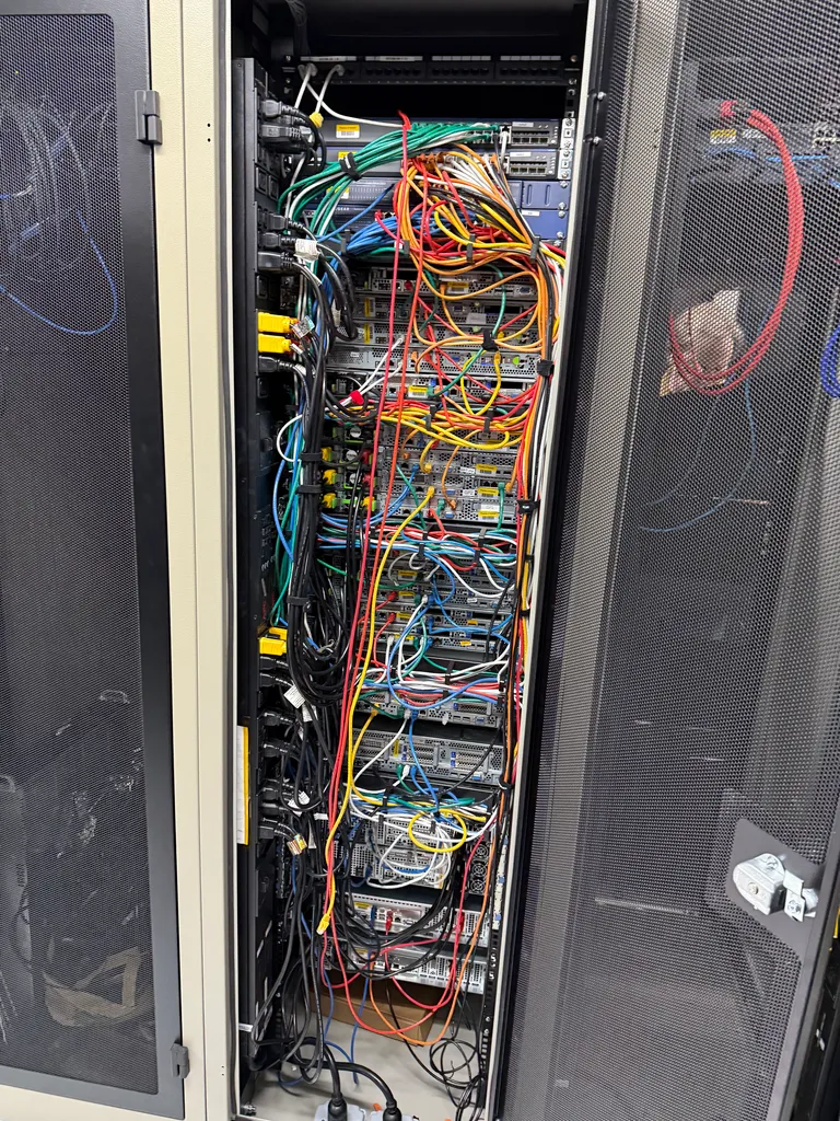 the cables (before)
