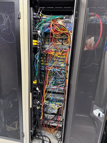 the cables (before)