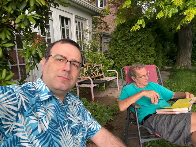 visiting dad in Bethlehem