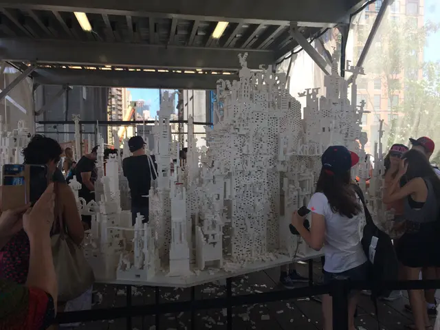 high line cooperative lego structure