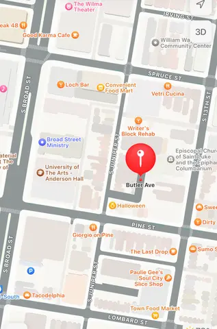 Butler St. location