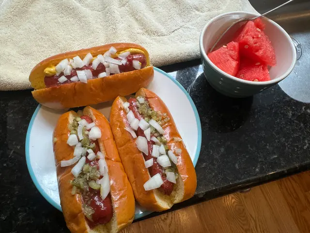 July 4th hot dogs