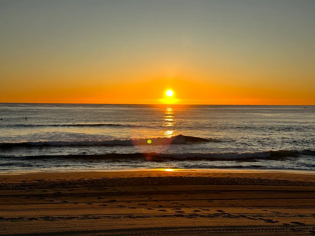Manly beach sunrise