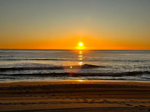 Manly beach sunrise