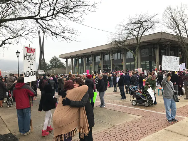 woman's march in Bethlehem