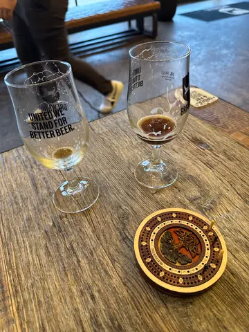 cribbage at Brew Dog