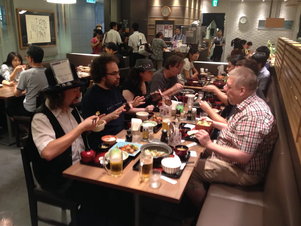 post-YAPC dinner