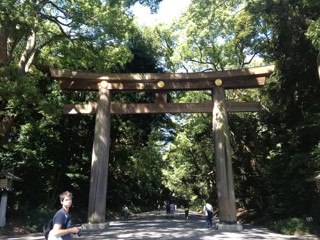Meiji Shrine entrance