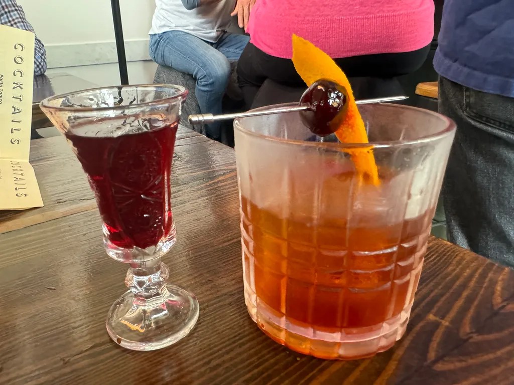 drinks at Grace and Proper