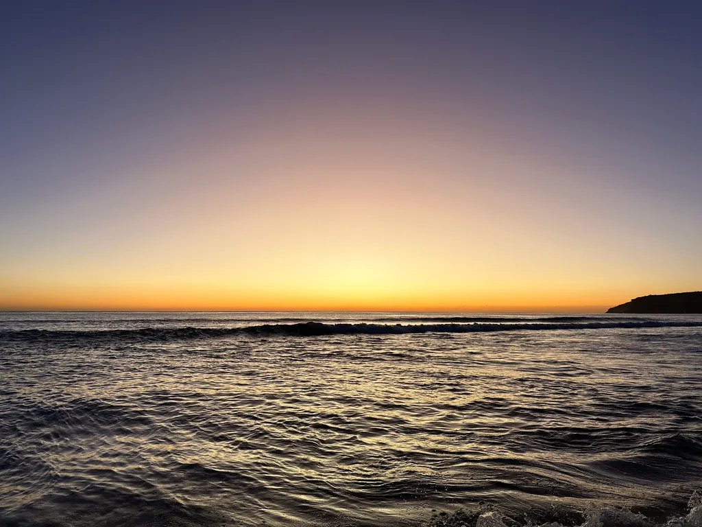 Manly beach sunrise
